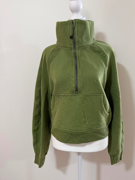 lululemon athletica Sweaters - Lululemon Scuba Hoodie, beautiful green colour.